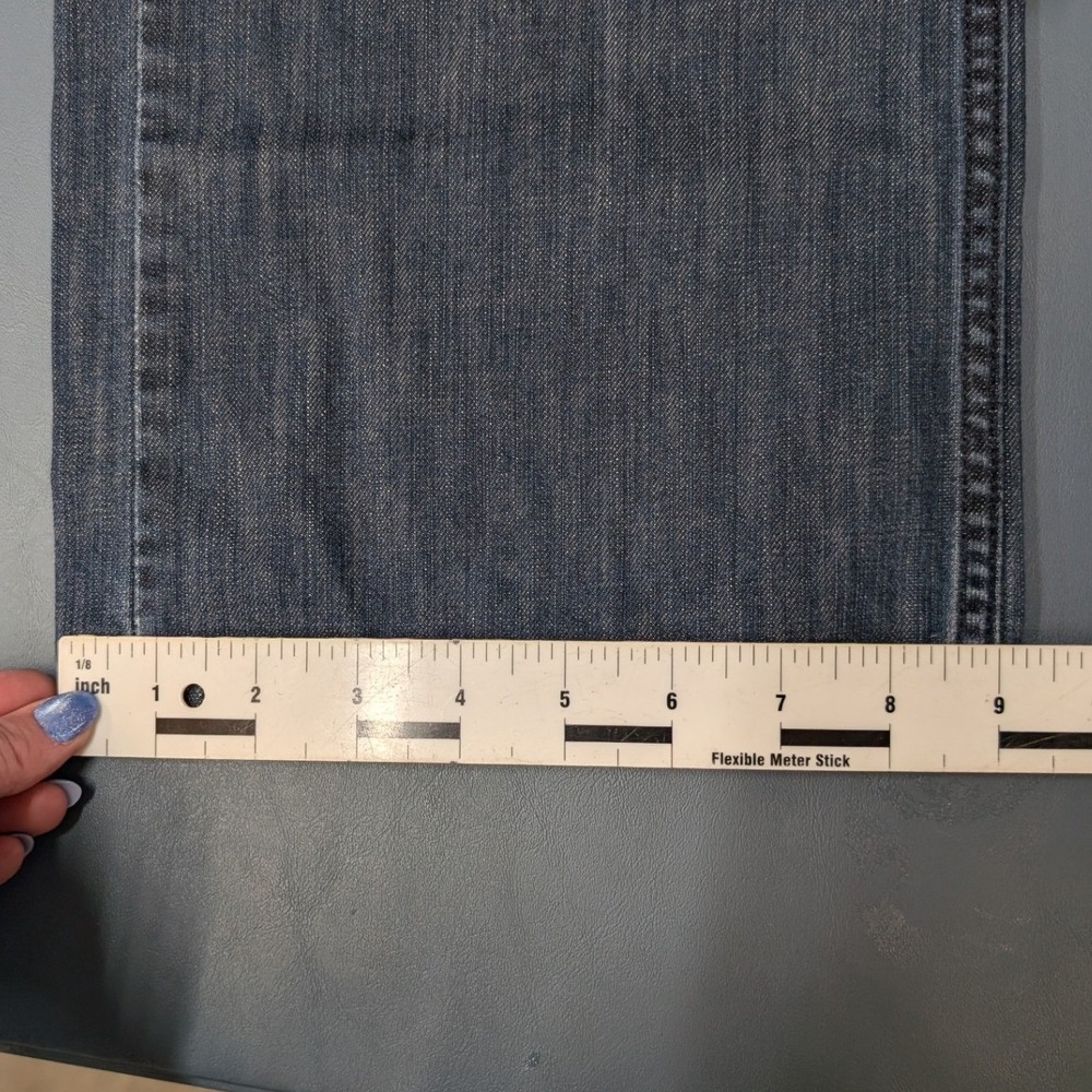 Levis 559 Relaxed Straight Jeans Mens 36x32 Dark Wash Blue Denim 00559-0229 - Picture 13 of 14
